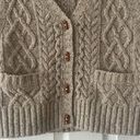 Twisted Redone Wool  Vest Cardigan Size Small Photo 2