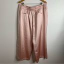 Lane Bryant  Pull-On Satin Wide Leg Pant Light Pink Peach Whip Size 20 Photo 4