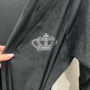 Juicy Couture  Black Studded Robe Size S/M Photo 1