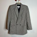 Houndstooth Vintage black and white  blazer jacket Photo 0