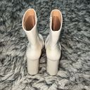 Jessica Simpson  Cream Platform Ankle Boots Photo 3
