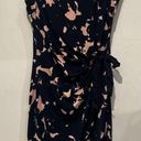 A pea in the pod Taylor for  navy and pink maternity side tie dress. Size M. Photo 6