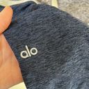 Alo Yoga ALO Navy And Grey Heathered Leggings  Photo 7