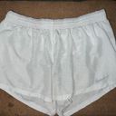 Nike White Dri-Fit Running Shorts Photo 0