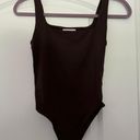 Aritzia Babaton Brown Bodysuit Photo 0