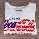 Coca-Cola Graphic Cropped White Tee Photo 1