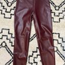 Chateau Wolford Estella Faux Leather Leggings in  Size 8 Photo 1
