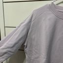 Lululemon  Perfectly Oversized Crew Light Lavender Photo 5