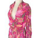 Rococo  Sand Chloe Wrap Maxi Dress in Pink XLarge Womens Long Gown Photo 4