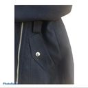 BCBGeneration  Navy Winter Coat Jacket Navy Sz. M Cozy Warm Classy Photo 8