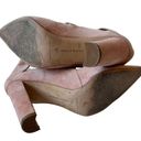 Manolo Blahnik Heels Pink Suede Triple Buckle Straps Pumps Women's Size 39 8.5 Photo 9