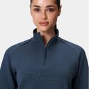 The Range Navy Zip Sweater Photo 2