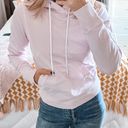 Athleta Baby Pink Hooded Long Sleeve  Photo 1