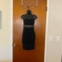 Fashion Magazine  Black Strapless Dress with Beaded Front Accent Photo 1