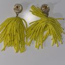 BaubleBar Yellow Tassel Earrings Photo 2