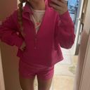 Lululemon Scuba Half-Zip Pink Photo 1