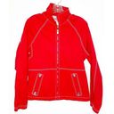 Oleg Cassini  Sport Women’s Red Jacket Size Medium Photo 0