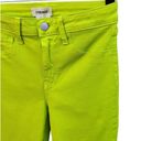 L'Agence NWT  Womens Size 25 Margot High-Rise Ankle Skinny Neon Green Jeans Photo 2