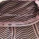 Lululemon Athletica Women’s Swiftly Tech Pink Chevron Racerback Tank Top Size 2 Photo 4