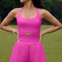 Serena Runsie Athletic Romper Pink Size Small 1 Piece Lined Performance Shorts Photo 7