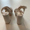 Scoop "High Heel Platform" Sandals, size 7 Tan Photo 4