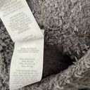 Aerie Fuzzy Wide-Leg Lounge Pants Charcoal Gray Elastic Waist Women's Size Large Photo 7