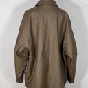 Good American  Brown Better Than Leather Oversized Chore Jacket Plus Size 5 NWT Photo 4