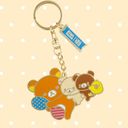 Sanrio Rilakkuma 20th Anniversary USA Tour Group Enamel Keychain NWT Photo 1