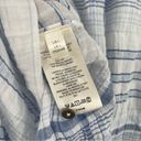 Pilcro and the Letterpress  Tunic Dress Coverup Blue Plaid Gauzy Light SZ Large Photo 12