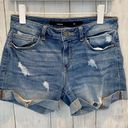 Harper  Denim Cuffed Shorts Photo 0