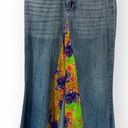 I am gia denim maxi skirt size small Photo 0