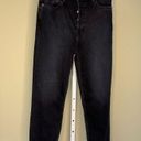 RE/DONE  NWT 90s High Rise Ankle Crop in Washed Noir Size 30 Photo 2