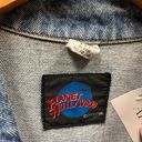 Planet Hollywood Vintage 1990s  Atlanta Georgia Patched Denim Jean Trucker Jacket Photo 6