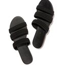 Rothy's ROTHY’S Women's Black Triple Band Slide Sandals Size 9.5 NWOB Photo 0