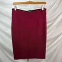 Isabel Marant  Pencil Mini Skirt Stretch Knit Burgundy Red, size 2, A-1 Photo 4