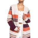 Roxy NWT  Above The Sun Colorblock Cardigan Oversized Medium Photo 2