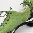 L.L.Bean  Green Suede Hiking Shoes 6M Photo 2