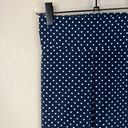 Ralph Lauren  Capri Legging Sz Small Navy/White Polka Dot High Rise Crop Photo 1