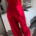 Francesca's Francesca’s Red Jumpsuit  Photo 1