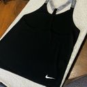 Nike  Womens Medium DriFit Black Athletic Tank Top Photo 3