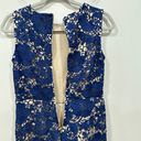 Simply Styled  sleeveless blue lace dress  Size Medium Photo 4