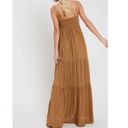 Wishlist Brown Front Tie Maxi Dress Photo 2