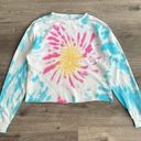 Spiritual Gangster  Follow Mazzy Cropped Sweatshirt Sunburst Tie Dye Women XS Photo 5