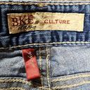 BKE  Culture Stretch Women 26 x 33 1/2 Denim Jeans Flare Leg Raw Hem Light Wash Photo 6