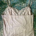 Vassarette Vintage  Satinessence nude lace cami, size 36 Photo 6