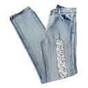 One Teaspoon  Women's Light Wash Distressed High Rise Jeans Size 26 Photo 1