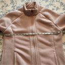 Time And Tru  Woman’s Pink Blush Sweater Fleece Full-Zip Jacket Size Medium Photo 5