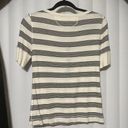 Laurens jeans striped white with black stripes blouse Size undefined Photo 4