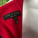 Rag and Bone  Red Textured Geneva Dress - Excellent Condition Photo 9