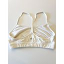 Lululemon  Flow Y sports Bra Size 8 White Photo 1